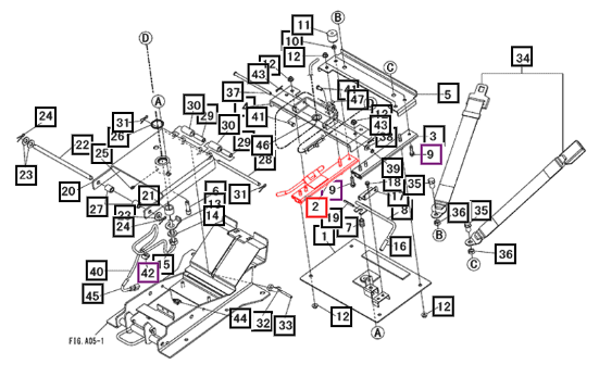 Mahindra Seat Adjuster Assembly 12151771000
