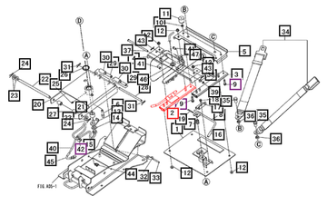 Mahindra Seat Adjuster Assembly 12151771000