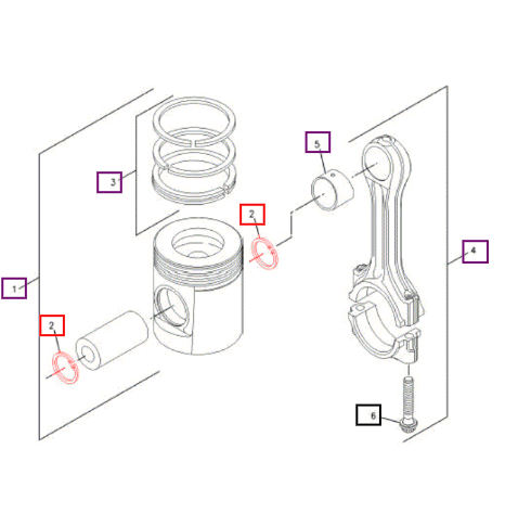 Mahindra Ring, Retaining 124-3536