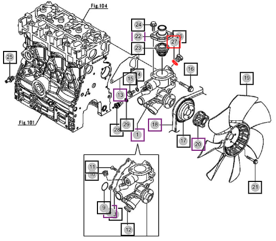 Mahindra Gasket, 16 124465-44950
