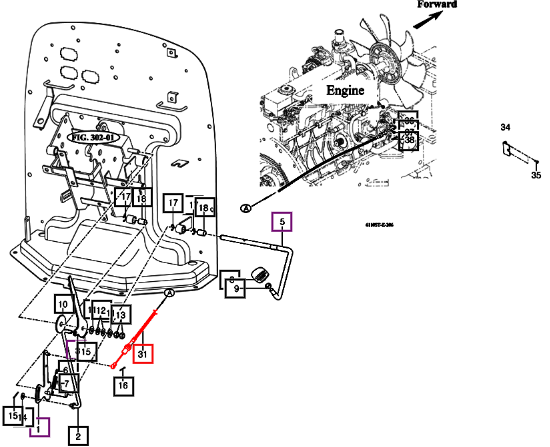 Mahindra Accelerator Cable 12611162300