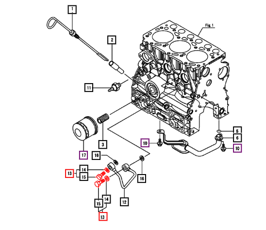 Mahindra Bolt Assy, Joint M8 129005-59830