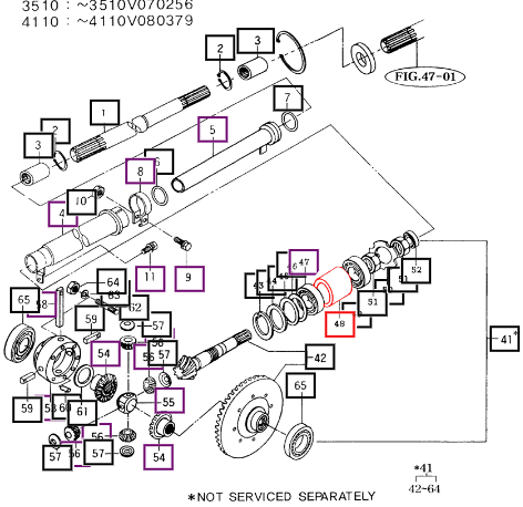 Mahindra Collar (A) (Spec.60.5X2.6) 14254310050