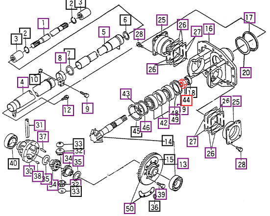 Mahindra Lock Nut 14444110140