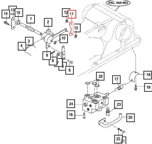 Mahindra Arm (D) 14445050021