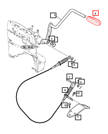 Mahindra Grip, 10x115 14521170040 Mahindra Direct Parts