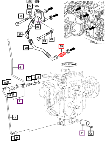 Mahindra Adapter 14722720100