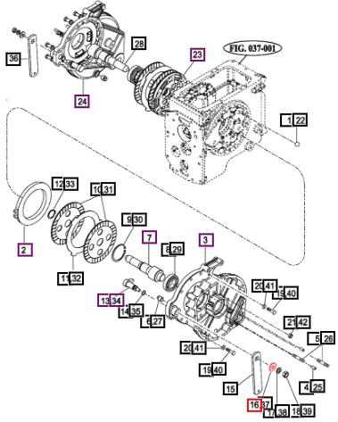 Mahindra Washer,  13X30X4 14723270061
