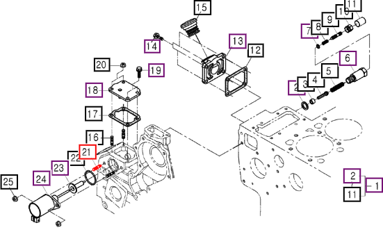 Mahindra Tractor Stud 151350614 Mahindra Direct Parts