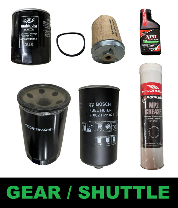 Mahindra 1533 Gear 50 Hour Filter Kit (No Fluids)