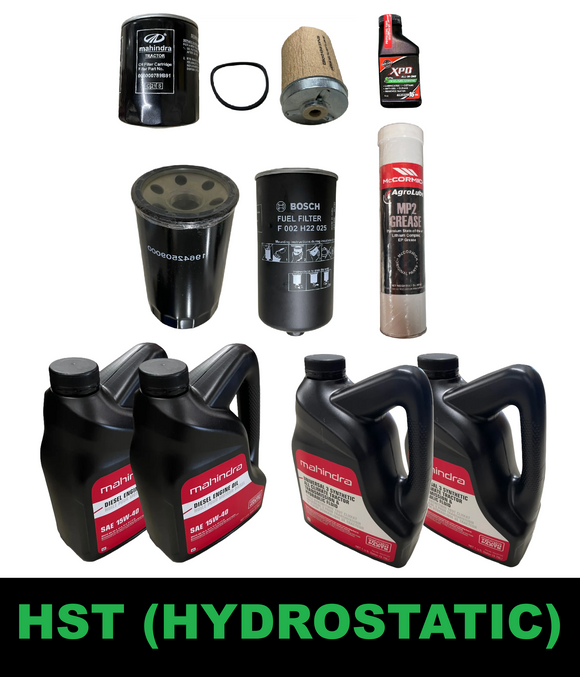 Mahindra 1640 HST 50 Hour Filter Kit (With Fluids) Mahindra Direct Parts