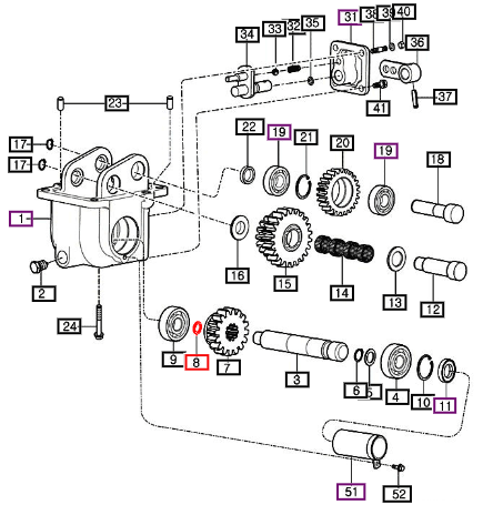 Mahindra Washer (17X30X3) 15532710090
