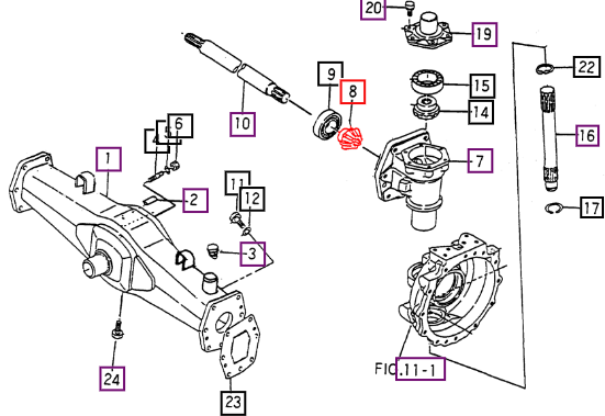 Mahindra Bevel Gear 12T 15604340023