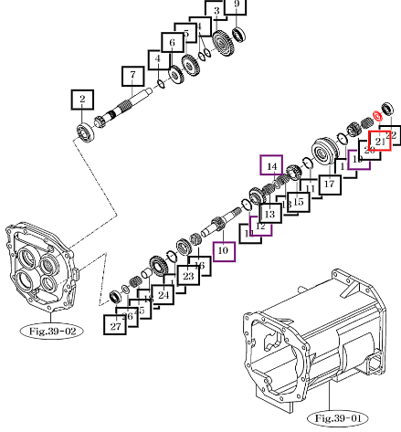 Mahindra Washer, 30X46X3 15642160041