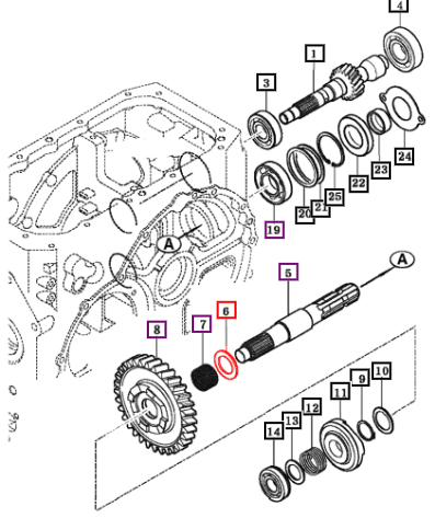 Mahindra Washer, 35X55X3 15642730082