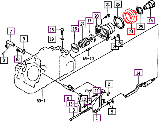 Mahindra Boot (For Hydraulic ACTIVE Cont) 15645100081