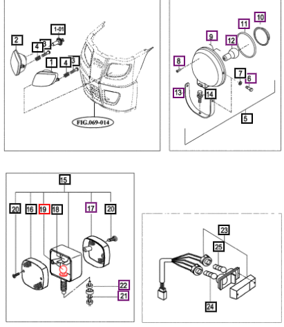 Mahindra Bulb (Lamp, 12V/5W) 15666562040