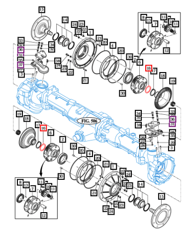 Mahindra Washer , 50.5X79X3 15894130160