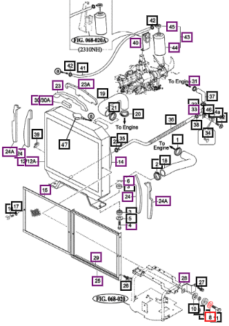 Mahindra Collar (For Radiator Mtg.) F/2 15991040050