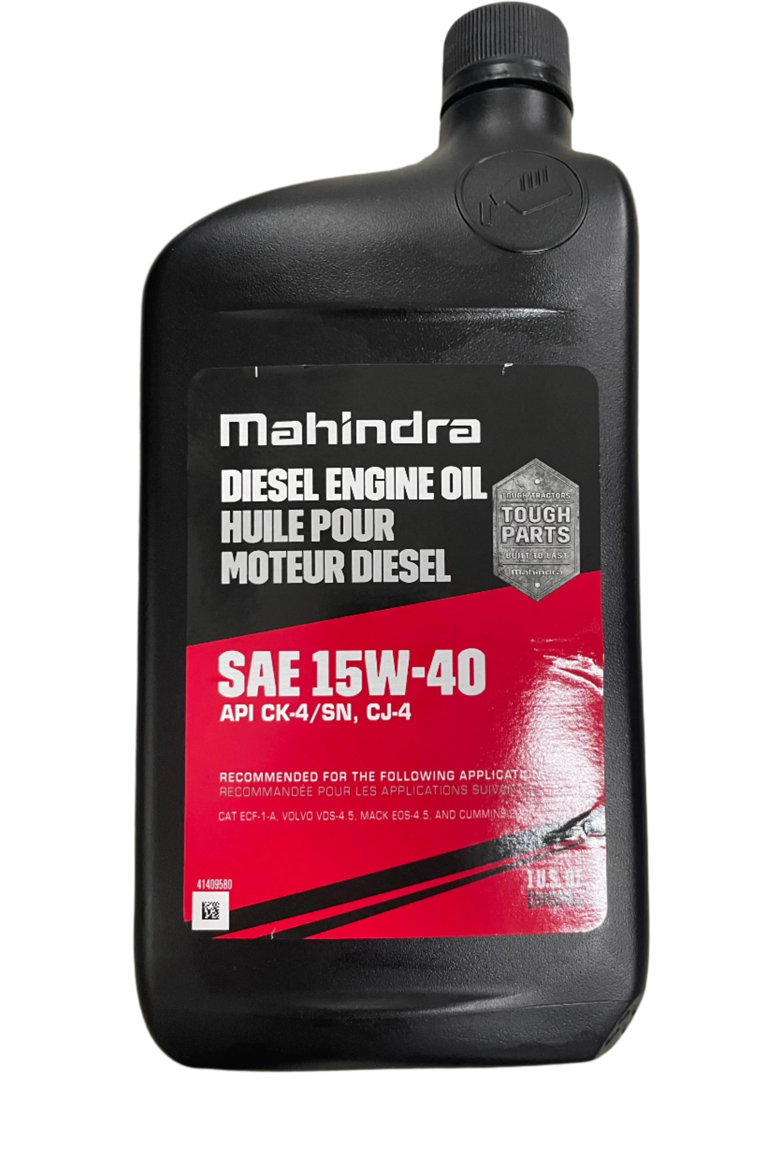 15W-40 Full Synthetic Heavy Duty Mahindra Engine Oil CK-4 Mahindra