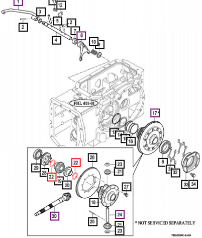Mahindra Washer, Thrust 16703180521