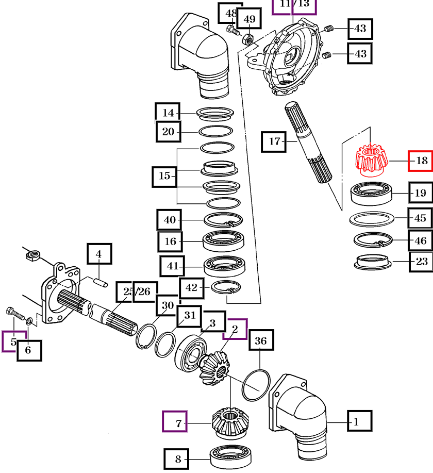 Mahindra Gear, Bevel 11 16704130100