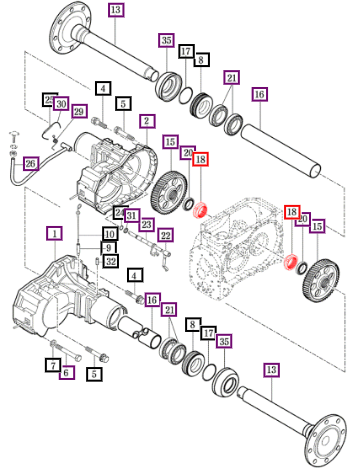 Mahindra Nut M60X20 17683070090
