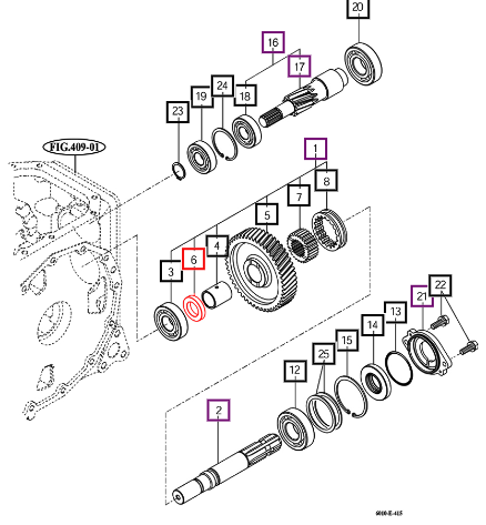 Mahindra Collar, 30X50X10 17972730110