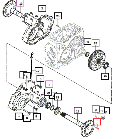 Mahindra Nut, M50 P1.5 17973040180