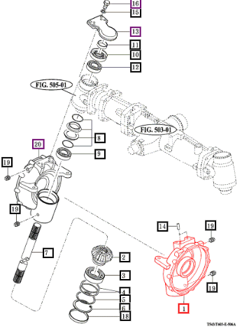 Mahindra Final Case LH 17994410011M