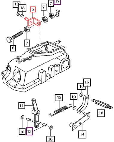 Mahindra Clevis Comp 17995040011