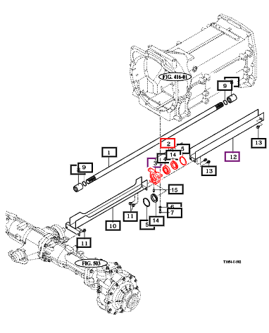 Mahindra Drive Shaft Support 18714205100