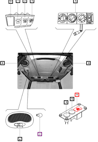 Mahindra Advance USB Charge Port 1901AAA00351N
