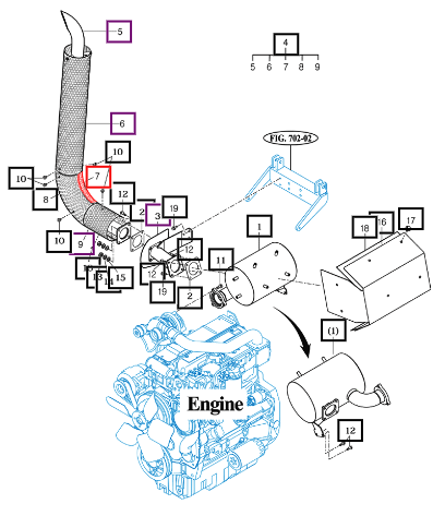 Mahindra Cover Comp , Elbow / Lh 19021133300DD