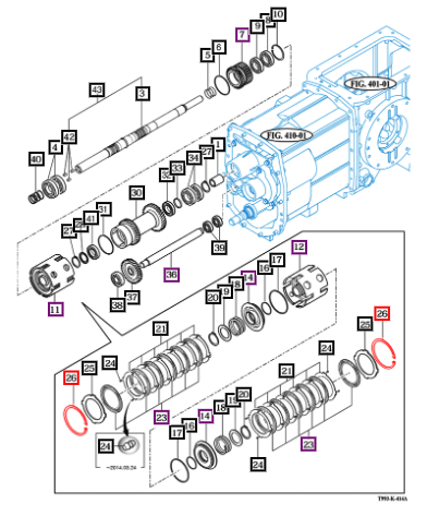 Mahindra C-Ring, Hole (130)  T=4.0 19022122090