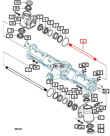 Mahindra Axle Shaft RH 19024130093