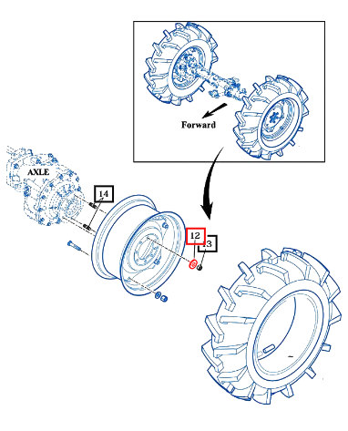 Mahindra Washer M16 19026600181
