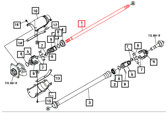 Mahindra Drive Shaft 19472915000