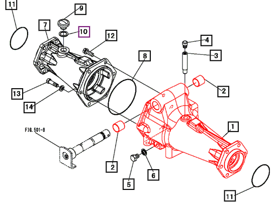 Mahindra Axle Housing A 19473111AG0
