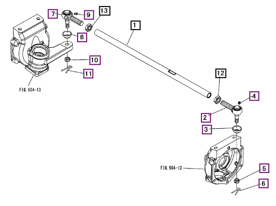 Mahindra Tie Rod Assembly 19473151000