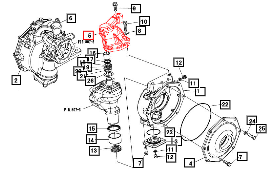 Mahindra Knuckle Arm LH 19483141AG0