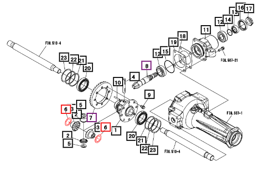 Mahindra Washer, Thrust 19483166000