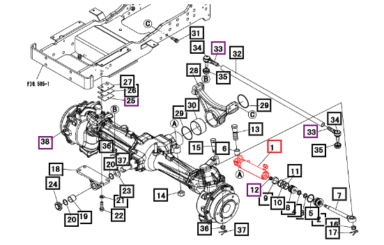 Mahindra Power Steering Tube 19483176AG0