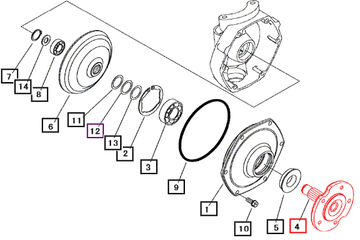 Mahindra Wheel Hub Shaft 19582151AG0