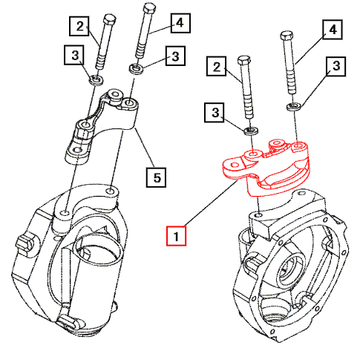 Mahindra Knuckle Arm LH 19582191AG0