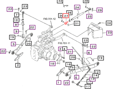 Mahindra Turnbuckle Adjuster 19633036BR0