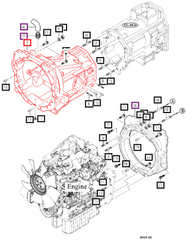 Mahindra Tractor Case,  Fr Transmission 19962010022M