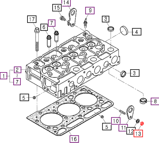Mahindra Nut(For 0151350816 F/2810/3510 215650080