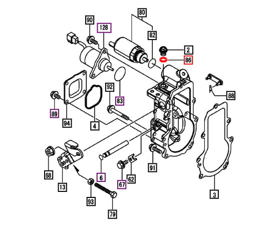 Mahindra Washer, Seal 10 22190-100002