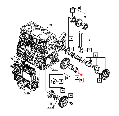 Mahindra Bolt, M6X 35 Plated 26106-060352